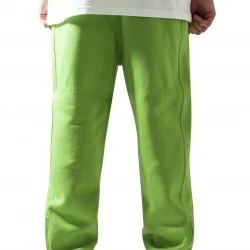 Мъжко изчистено долнище в зелен цвят Urban Classics TB014B limegreen