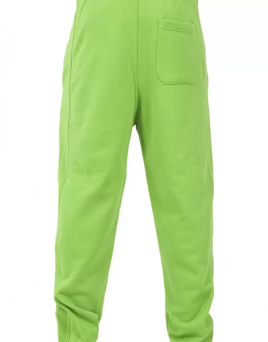 Мъжко изчистено долнище в зелен цвят Urban Classics TB014B limegreen, Долнища - Hoodstyle.bg