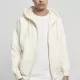 Мъжки изчистен суичър с цип Urban Classics  в пясъчен цвят, Суичъри с цип - Hoodstyle.bg