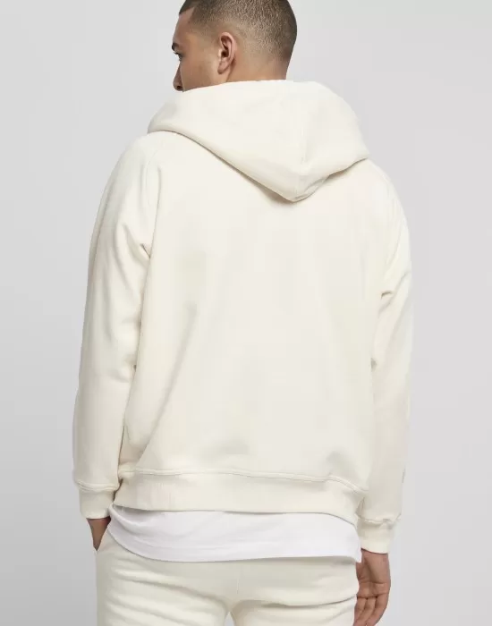 Мъжки изчистен суичър с цип Urban Classics  в пясъчен цвят, Суичъри с цип - Hoodstyle.bg