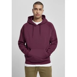 Мъжки суичър в тъмночервен цвят Urban Classics Blank 