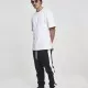 Мъжка тениска с цветни маншети Urban Classics Tall в бяло wht/blk, Тениски Tall Tees - Hoodstyle.bg