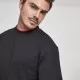 Мъжка тениска с цветни маншети Urban Classics Tall в черно blk/red, Тениски Tall Tees - Hoodstyle.bg