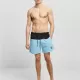 Мъжки плувни шорти в светлосин цвят Urban Classics Block Swim Shorts, Мъже - Hoodstyle.bg