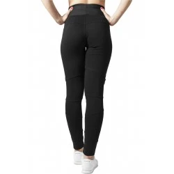 Дамски черен клин с висока талия Urban Classics blk/blk