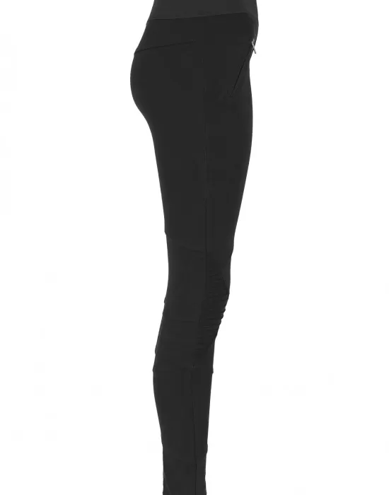 Дамски черен клин с висока талия Urban Classics blk/blk, Клинове - Hoodstyle.bg