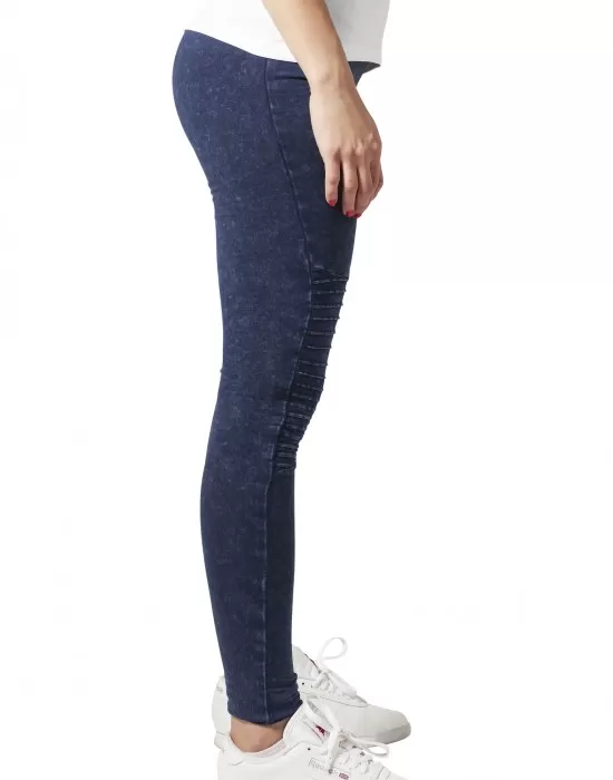 Дамски клин деним в индиго Urban Classics indigo, Клинове - Hoodstyle.bg