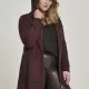 Дамски суичър в тъмночервено Urban Classics Ladies Sweat Parka, Суичъри - Hoodstyle.bg