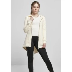 Дамски суичър в пясъчен цвят Urban Classics Ladies Sweat Parka 