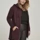 Дамски суичър в тъмночервено Urban Classics Ladies Sweat Parka, Суичъри - Hoodstyle.bg