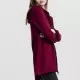 Дамски суичър в цвят бургунди Urban Classics Ladies Sweat Parka, Суичъри - Hoodstyle.bg