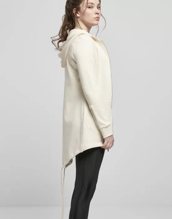 Дамски суичър в пясъчен цвят Urban Classics Ladies Sweat Parka, Суичъри - Hoodstyle.bg