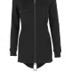 Дамски суичър в черно Urban Classics Ladies Sweat Parka, Суичъри - Hoodstyle.bg