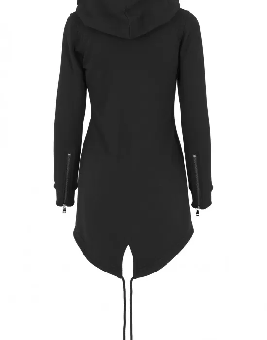 Дамски суичър в черно Urban Classics Ladies Sweat Parka, Суичъри - Hoodstyle.bg