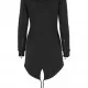 Дамски суичър в черно Urban Classics Ladies Sweat Parka, Суичъри - Hoodstyle.bg