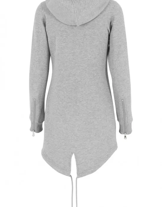 Дамски суичър в сиво Urban Classics Ladies Sweat Parka, Суичъри - Hoodstyle.bg