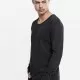 Мъжка изчистена черна блуза Urban Classics, Блузи - Hoodstyle.bg