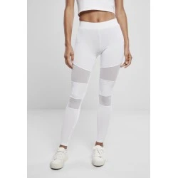 Дамски клин в бял цвят Urban Classics Ladies Tech Mesh