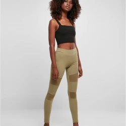 Дамски клин в цвят каки Ladies Tech Mesh Leggings