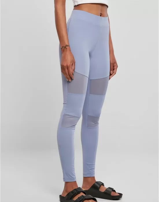 Дамски клин във виолетов цвят Ladies Tech Mesh Leggings, Клинове - Hoodstyle.bg
