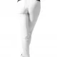Дамски панталон в бяло Urban Classics Ladies Stretch Biker Pants, Панталони - Hoodstyle.bg