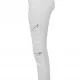 Дамски панталон в бяло Urban Classics Ladies Stretch Biker Pants, Панталони - Hoodstyle.bg