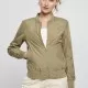 Дамско тънко яке тип бомбър в каки цвят Urban Classics khaki, Якета - Hoodstyle.bg