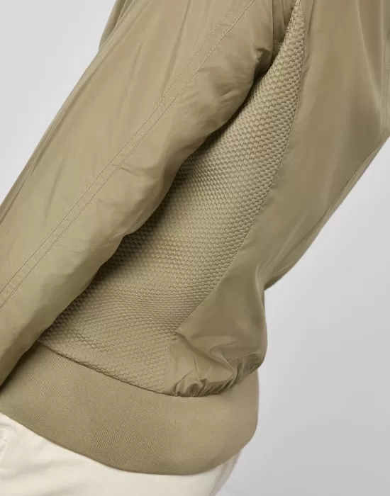 Дамско тънко яке тип бомбър в каки цвят Urban Classics khaki, Якета - Hoodstyle.bg