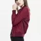 Дамско тънко яке тип бомбър в тъмночервено Urban Classics, Якета - Hoodstyle.bg