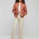 Дамско Бомбър ЯкеLadies Light Bomber Jacket terracotta XXL