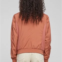 Дамско Бомбър ЯкеLadies Light Bomber Jacket terracotta XXL
