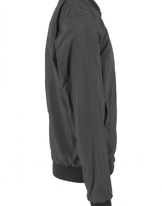 Мъжко тънко яке тип бомбър в черен цвят Urban Classics, Бомбъри - Hoodstyle.bg