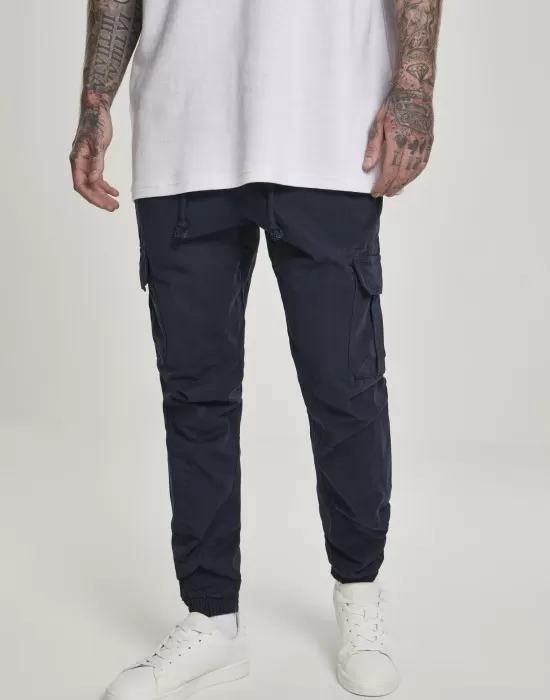 Мъжки карго панталон в тъмносин цвят Urban Classics Cargo, Панталони - Hoodstyle.bg