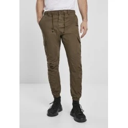Мъжки карго панталони в цвят маслина Urban Classics Cargo Jogging Pants 