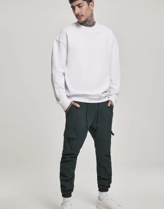 Мъжки карго панталон в тъмнозелен цвят Urban Classics Cargo, Панталони - Hoodstyle.bg