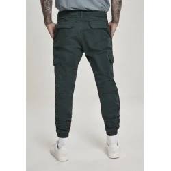Мъжки карго панталон в тъмнозелен цвят Urban Classics Cargo 