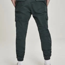 Мъжки карго панталон в тъмнозелен цвят Urban Classics Cargo 
