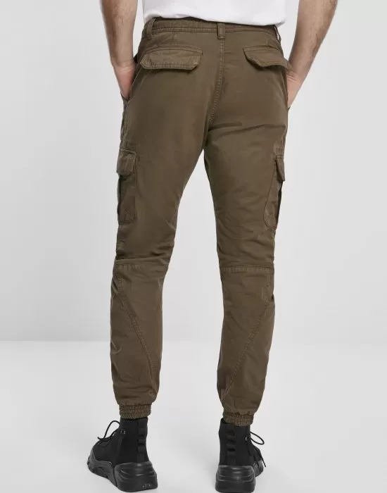 Мъжки карго панталони в цвят маслина Urban Classics Cargo Jogging Pants, Панталони - Hoodstyle.bg