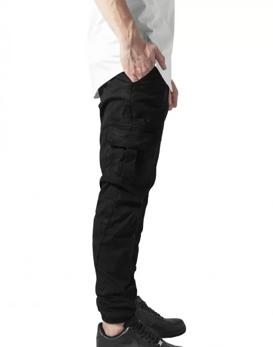 Мъжки карго панталон в черен цвят Urban Classics Cargo, Панталони - Hoodstyle.bg