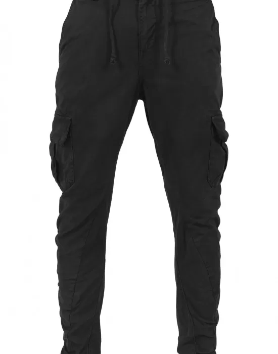 Мъжки карго панталон в черен цвят Urban Classics Cargo, Панталони - Hoodstyle.bg