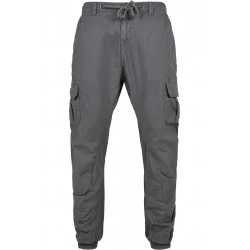 Мъжки карго панталон в тъмносиво Urban Classics Cargo Jogging