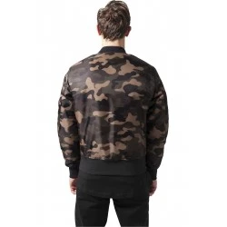 Мъжко камуфлажно яке тип бомбър Urban Classics wood camo
