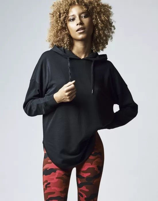 Дамски суичър в черно Urban Classics Ladies Oversized Terry Hoody, Суичъри - Hoodstyle.bg