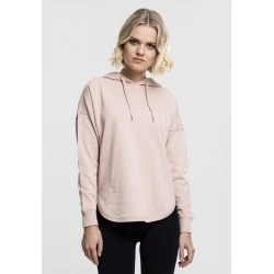 Дамски суичър в светлорозово Urban Classics Ladies Oversized Terry Hoody