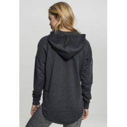 Дамски суичър в цвят графит Urban Classics Ladies Oversized Terry Hoody 
