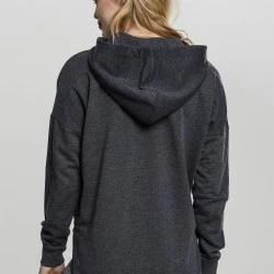 Дамски суичър в цвят графит Urban Classics Ladies Oversized Terry Hoody 