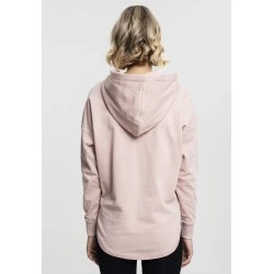 Дамски суичър в светлорозово Urban Classics Ladies Oversized Terry Hoody