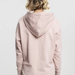 Дамски суичър в светлорозово Urban Classics Ladies Oversized Terry Hoody