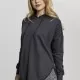 Дамски суичър в цвят графит Urban Classics Ladies Oversized Terry Hoody, Суичъри - Hoodstyle.bg