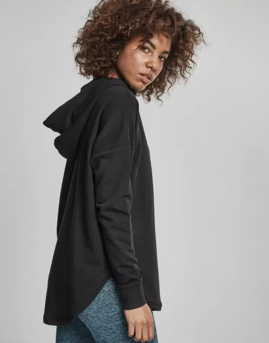 Дамски суичър в черно Urban Classics Ladies Oversized Terry Hoody, Суичъри - Hoodstyle.bg